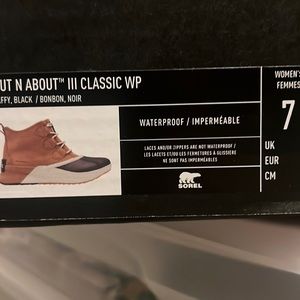 Brand NWT Womens sorel out and about lll classic WP